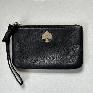 Kate Spade Black Wristlet